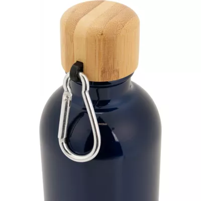 Butelka metalowa 400 ml MARILYN - granatowy (8497244)