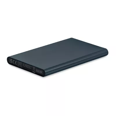 Powerbank płaski 4000 mAh aluminiowy POWERFLAT C - Francuski Granat (MO6825-85)