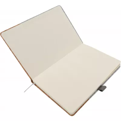 Notatnik A5 w linie RPET TERESA - szary (2447207)