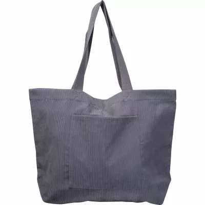 Duża torba na zakupy z poliestru poliestru 250 g/m² LIDIA - mid blue (6542507)