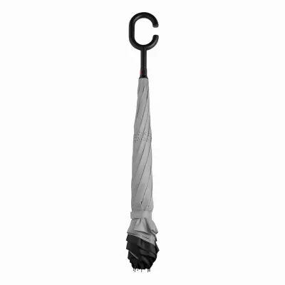 Parasol FLIPPED - czarny, jasnoszary (56-0103373)