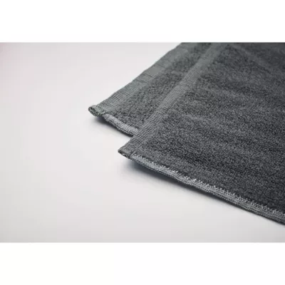 Ręcznik żakardowy SEAQUAL® 70x140 cm 500 g/m² SAND - Szary (MO2059-07)