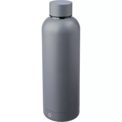 Butelka termiczna 500 ml ze stali nierdzewnej z recyklingu - grafitowy (V1177-15)