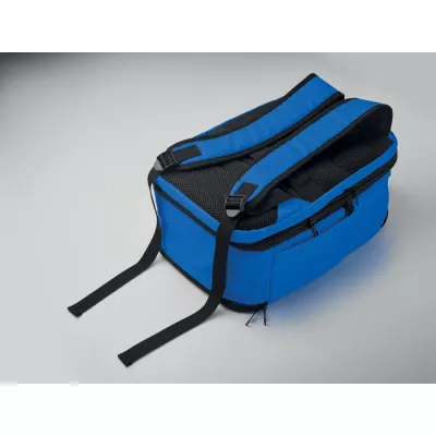 Plecak kabinowy z RPET na laptop 15" FLYSAFE - Niebieski (MO2840-37)