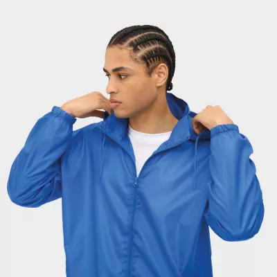 Wiatrówka unisex z kapturem 210 g/m² Sol's SHIFT - Niebieski (S01618-RB)