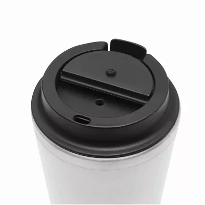 Kubek podróżny 350 ml TAKE & GO dwuścienny - biały (56-0304641)
