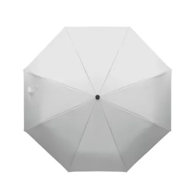 Parasol składany wiatroodporny 21" z RPET UMKRAB - Bialy (MO2692-06)