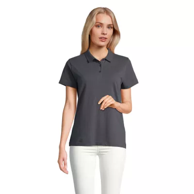 Koszulka polo damska Sol's PULSE WOMEN - Mysi Szary (S04501-MU)