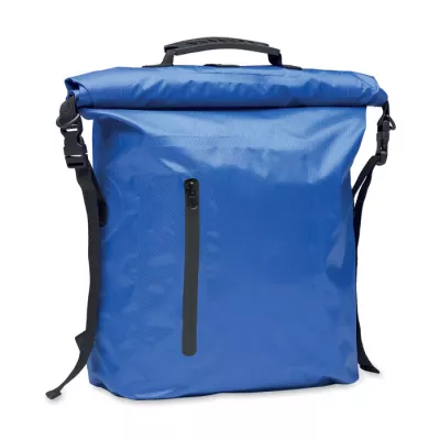 Plecak wodoodporny rolltop z RPET 25 l SCUBAROLL - Niebieski (MO2181-37)