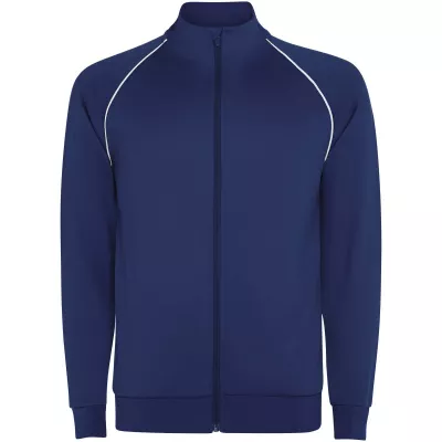 Męska bluza Valier z zamkiem błyskawicznym na całej długości - Navy Blue (R0437-NAVYBLUE)