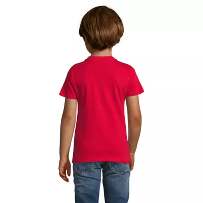 Koszulka dziecięca 150 g/m² Sol's REGENT FIT KIDS - Czerwony (S01183-RD)