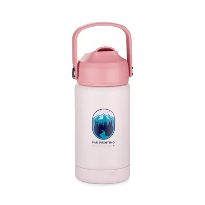 Bidon termiczny MEKO 350 ml - różowy (16057-21)
