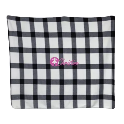 Koc polarowy 127 x 152 cm 180 g/m² - biały (P459.053)