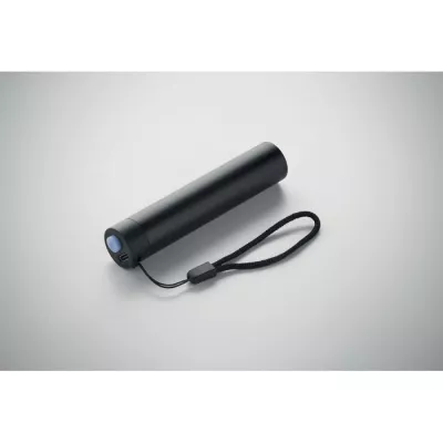 Latarka aluminiowa akumulatorowa 110 lm LUME - Czarny (MO2786-03)