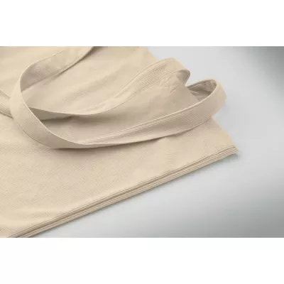 Torba sztruksowa z długimi uchwytami 220 g/m² CORDY B - Bezowy (MO2874-13)