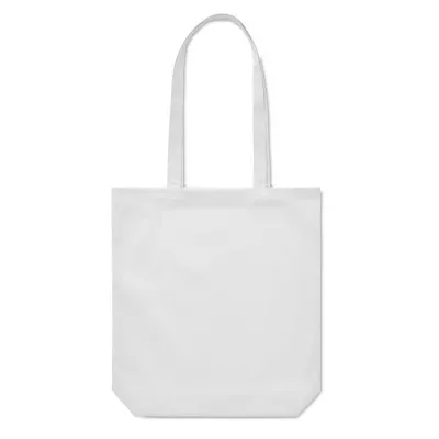 Torba bawełniana na zakupy 270 g/m² RASSA COLOURED - Bialy (MO6442-06)