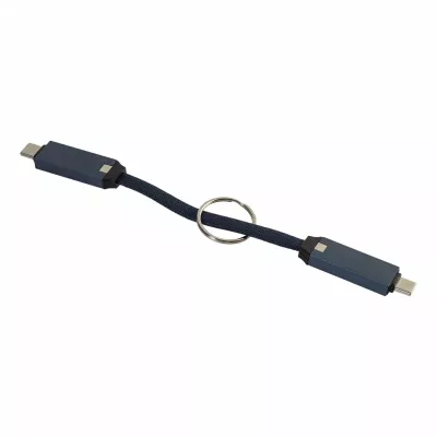 Keycab přívěsek na klíče 60W kabel USB-C - ciemno niebieski (AP864151-06A)