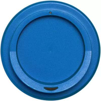 Kubek termiczny z serii Americano® o pojemności 350 ml z uchwytem - Biały-Średnioniebieski (21000233)