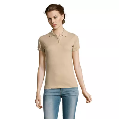Koszulka polo damska 200 g/m² Sol's PRIME WOMEN - Sand (S00573-SA)