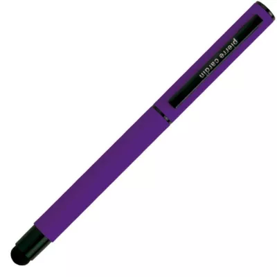 Pióro kulkowe touch pen soft touch CELEBRATION Pierre Cardin - fioletowy (B0300604IP312)