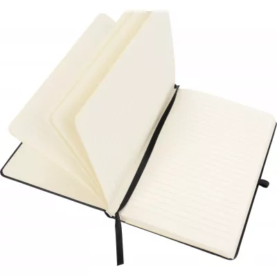 Notatnik A5 w linie SCARLETT - czarny (2763603)