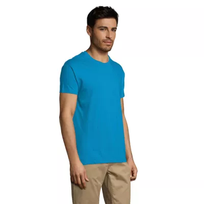 Koszulka unisex bawełniana 150 g/m² Sol's REGENT - Aqua (S11380-AQ)