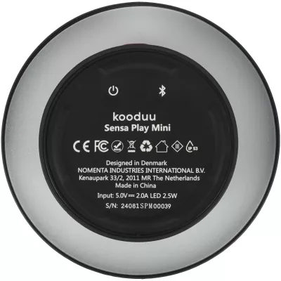 Kooduu Sensa Play Mini przenośny głośnik JBL i lampa - Antracyt (12445184)