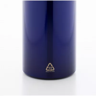 Ressuto butelka z ze stali nierdzewnej z recyklingu - niebieski (AP808228-06)