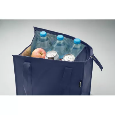 Torba chłodząca z włókniny RPET 25 l 80 g/m² WOOLER - Niebieski (MO2492-04)