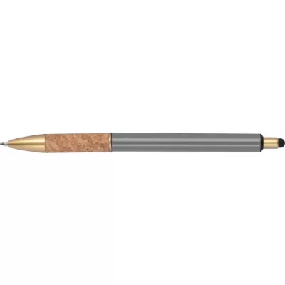Długopis metalowy touch pen CAPRI - szary (369007)