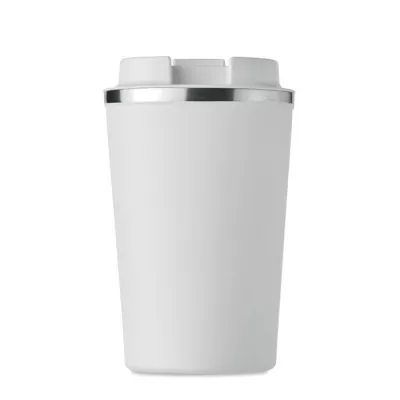 Kubek termiczny ze stali 350 ml BRACE - Bialy (MO6276-06)