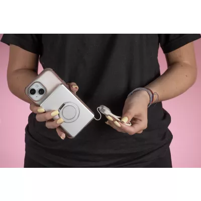 Powerbank ZYNTRA 5000 mAh 20W - srebrny (45136-00)