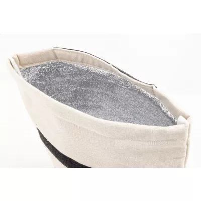 Rekan Cool torba termiczna z recyklingowanego płótna - naturalny-a (AP800122-00)