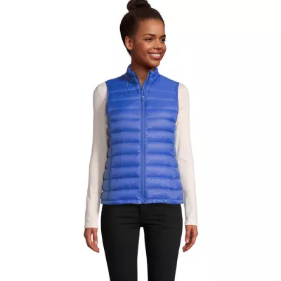 Kamizelka puchowa damska Sol's WILSON BW WOMEN - Niebieski (S02890-RB)