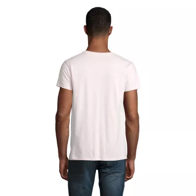 Koszulka męska organiczna 175 g/m² Sol's PIONEER MEN - Pale Pink (S03565-PP)