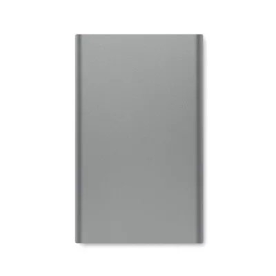 Powerbank płaski 4000 mAh aluminiowy POWERFLAT C - Tytanowy (MO6825-18)
