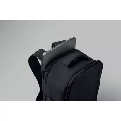 Plecak kabinowy z RPET na laptop 15" FLYSAFE - Czarny (MO2840-03)