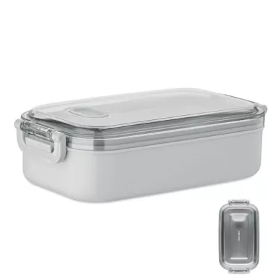 Lunchbox z PP ze stalowym wkładem 750 ml HOAGIE - Szary (MO2770-07)