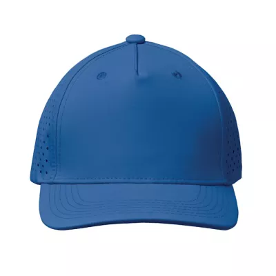 Czapka z daszkiem sportowa 5-panelowa 130 g/m² CAPO - Niebieski (MO2543-37)