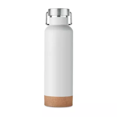 Butelka termiczna z recyklingu 500 ml IVES - Bialy (MO2234-06)