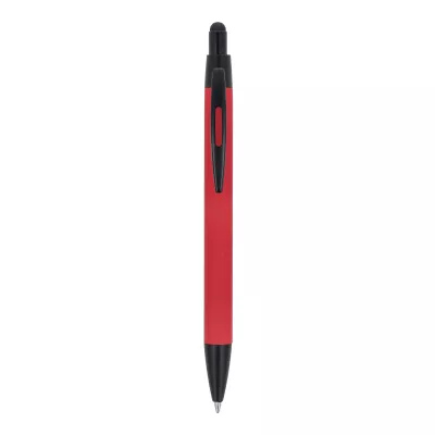 Długopis Alaska softtouch z rysikiem R-AL - czerwony (LT87892-N0021)