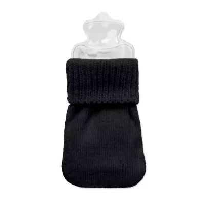 Ogrzewacz do rąk w dzianinowym pokrowcu WARMMUFF - Czarny (MO2667-03)