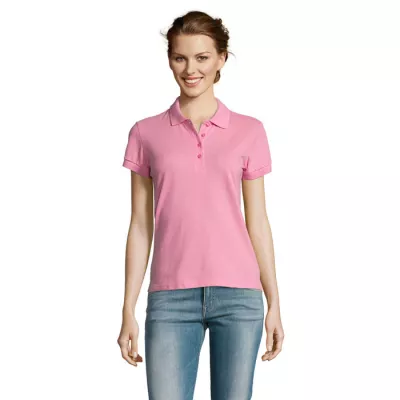 Koszulka polo damska piqué 210 g/m² Sol's PEOPLE - Orchid Pink (S11310-OP)
