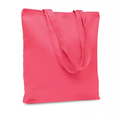 Torba bawełniana na zakupy 270 g/m² RASSA COLOURED - Fuksja (MO6442-38)