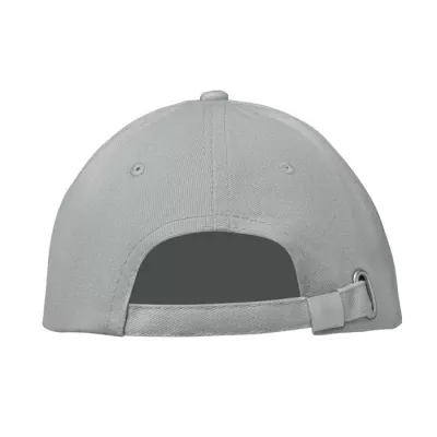Czapka z daszkiem 6-panelowa 260 g/m² BUFFALO - Szary (MO1464-07)