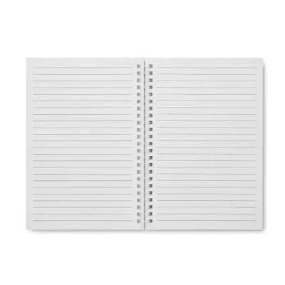 Notes A5 na spirali 80 kartek w linię RECARNOTE - Sznur (MO2523-65)