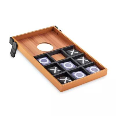 Gra cornhole i kółko i krzyżyk z MDF BAGGY - Drewna (MO6427-40)