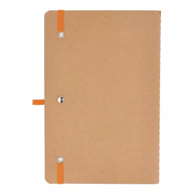 Zeszyt w miękkiej okładce Kraft Paper A5 - pomarańczowy (LT92061-N0026)