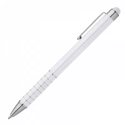 Długopis metalowy touch pen LUEBO - biały (041806)