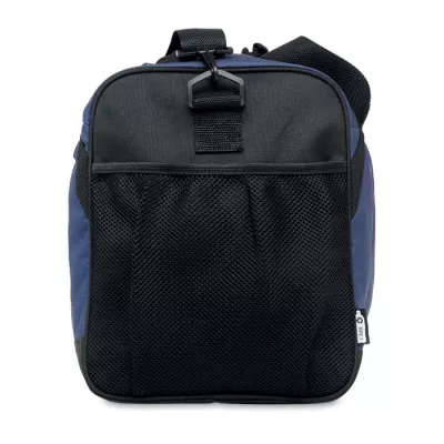 Torba sportowa z RPET 600D z odpinanym paskiem TERRA + - Niebieski (MO6209-04)
